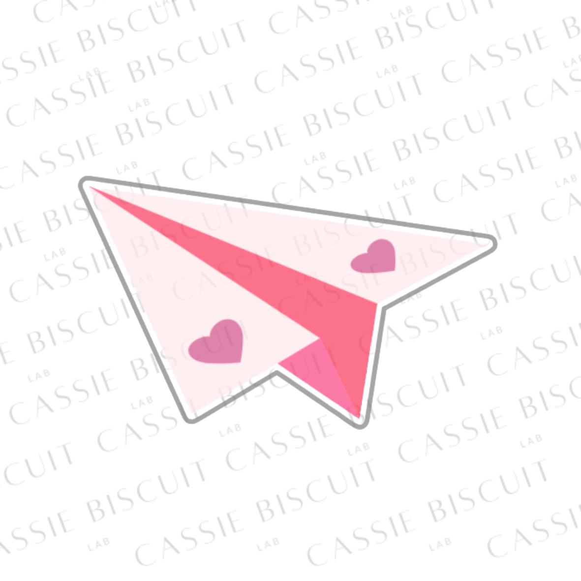 Emporte-Pièce -  Avion Papier