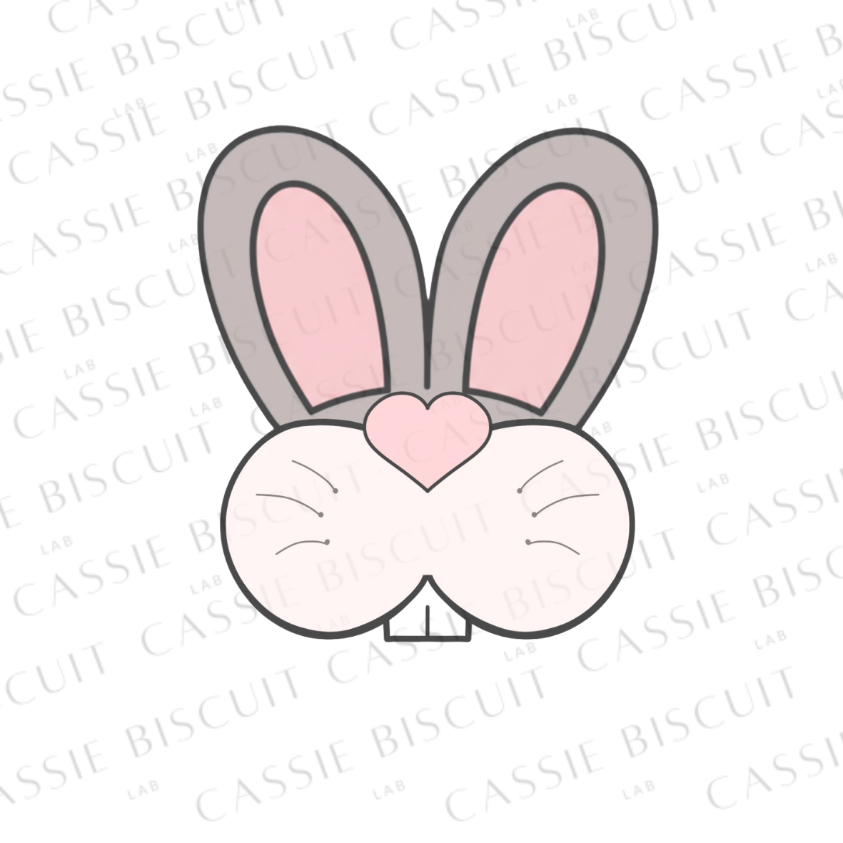 Cookie Cutter - Rabbit Ears and Lips