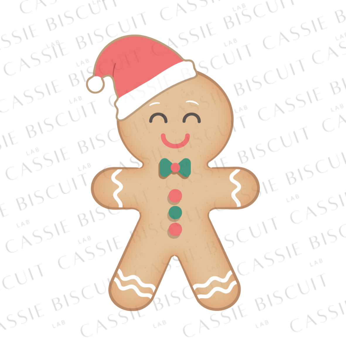Emporte-Pièce -  Bonhomme Pain d'Epice Bonnet Noël