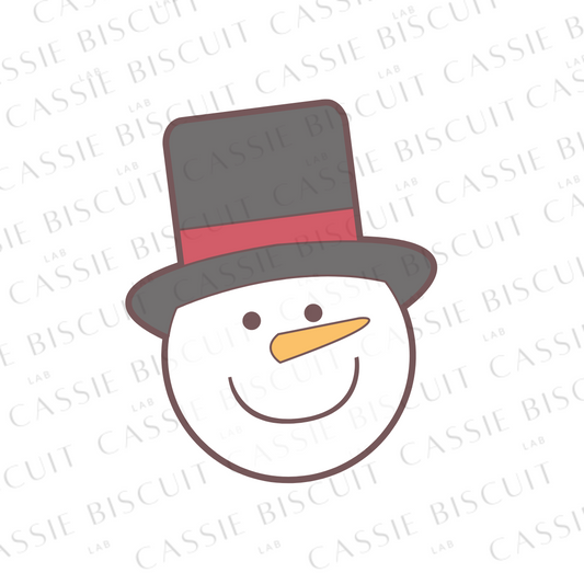 Emporte-Pièce - Bonhomme de Neige Visage