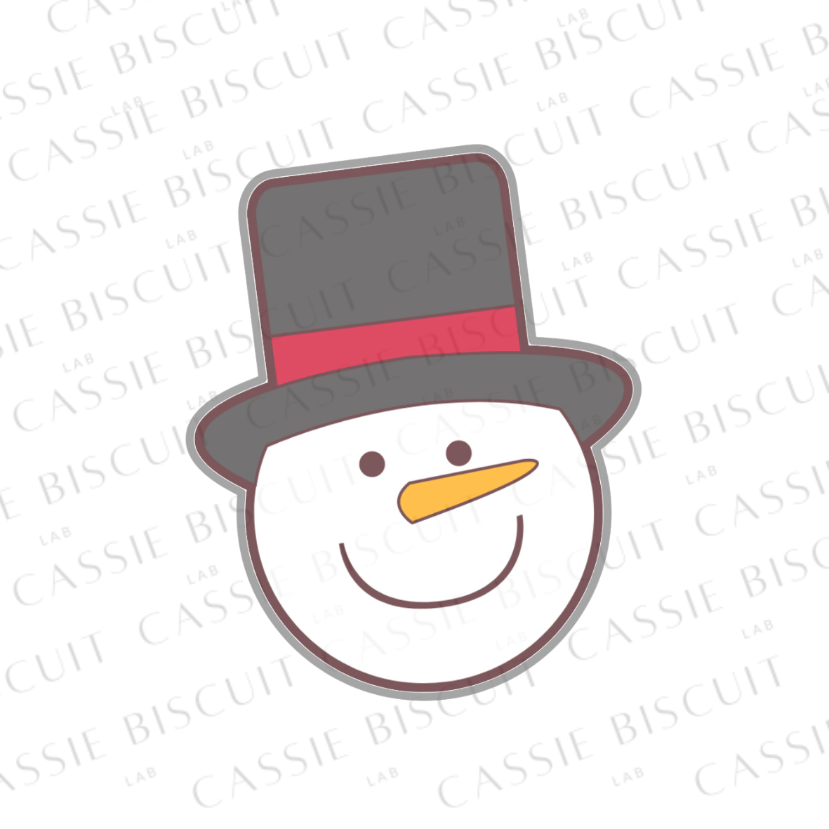 Emporte-Pièce - Bonhomme de Neige Visage
