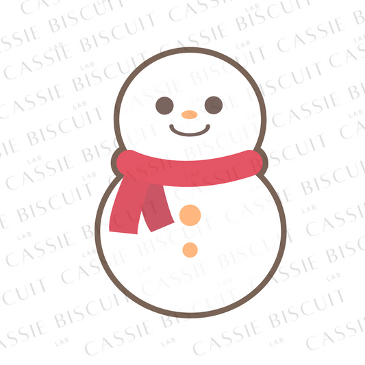 Emporte-Pièce - Bonhomme de Neige Echarpe