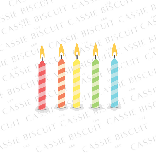 Emporte-Pièce - Bougies Anniversaire