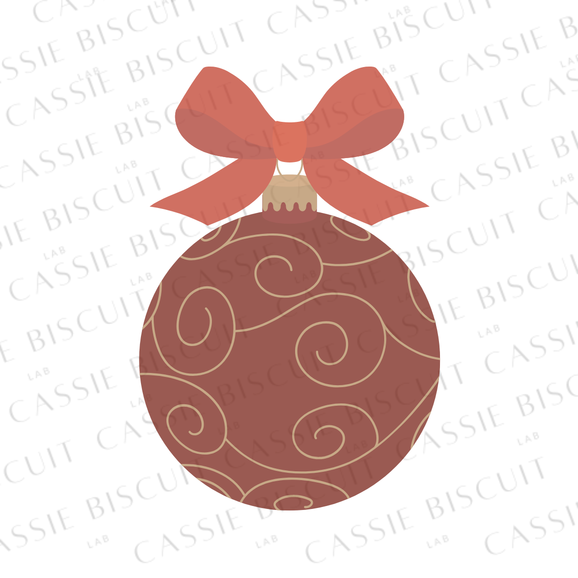 Emporte-Pièce -  Boule Noël Noeud