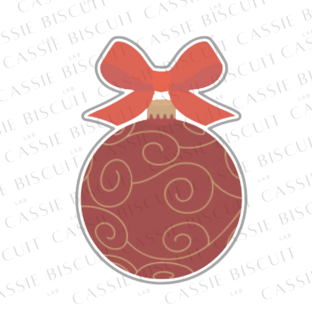 Emporte-Pièce -  Boule Noël Noeud