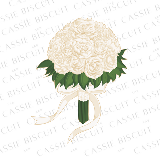 Emporte-Pièce -  Bouquet Mariée Ruban
