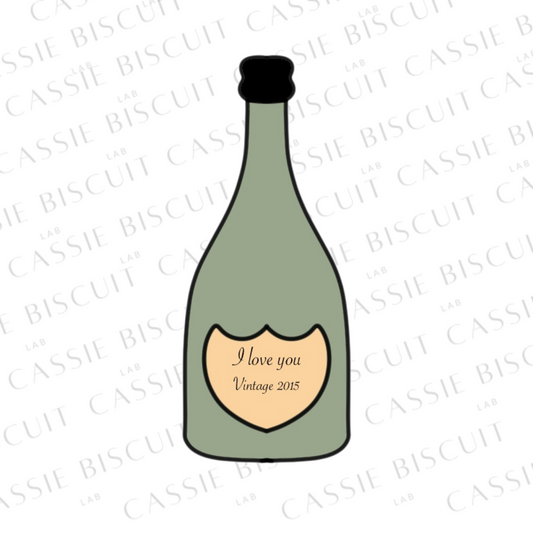 Emporte-Pièce - Bouteille Champagne