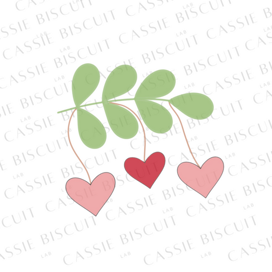 Emporte-Pièce - Branche Coeurs