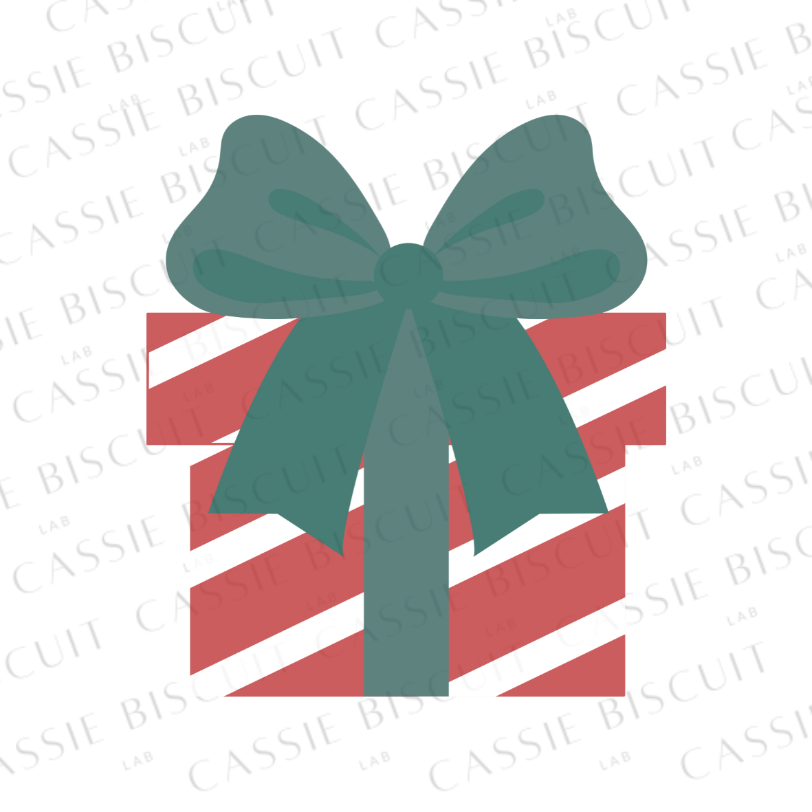Emporte-Pièce -  Cadeau Ruban Noël