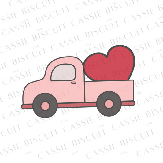 Emporte-Pièce - Camionnette Coeur