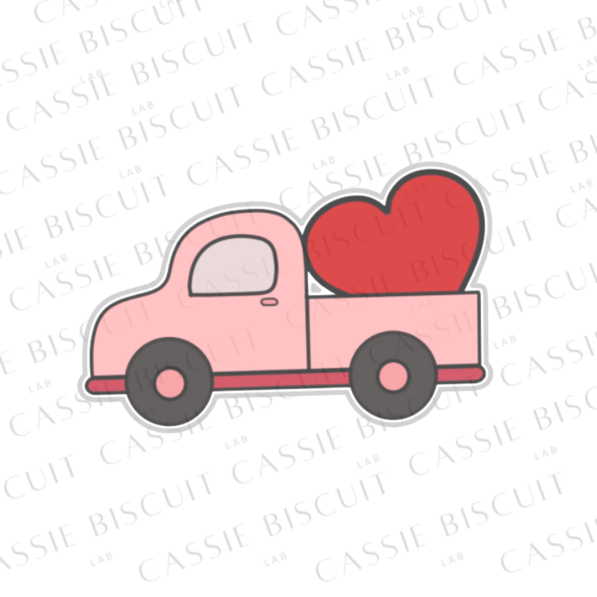Emporte-Pièce - Camionnette Coeur