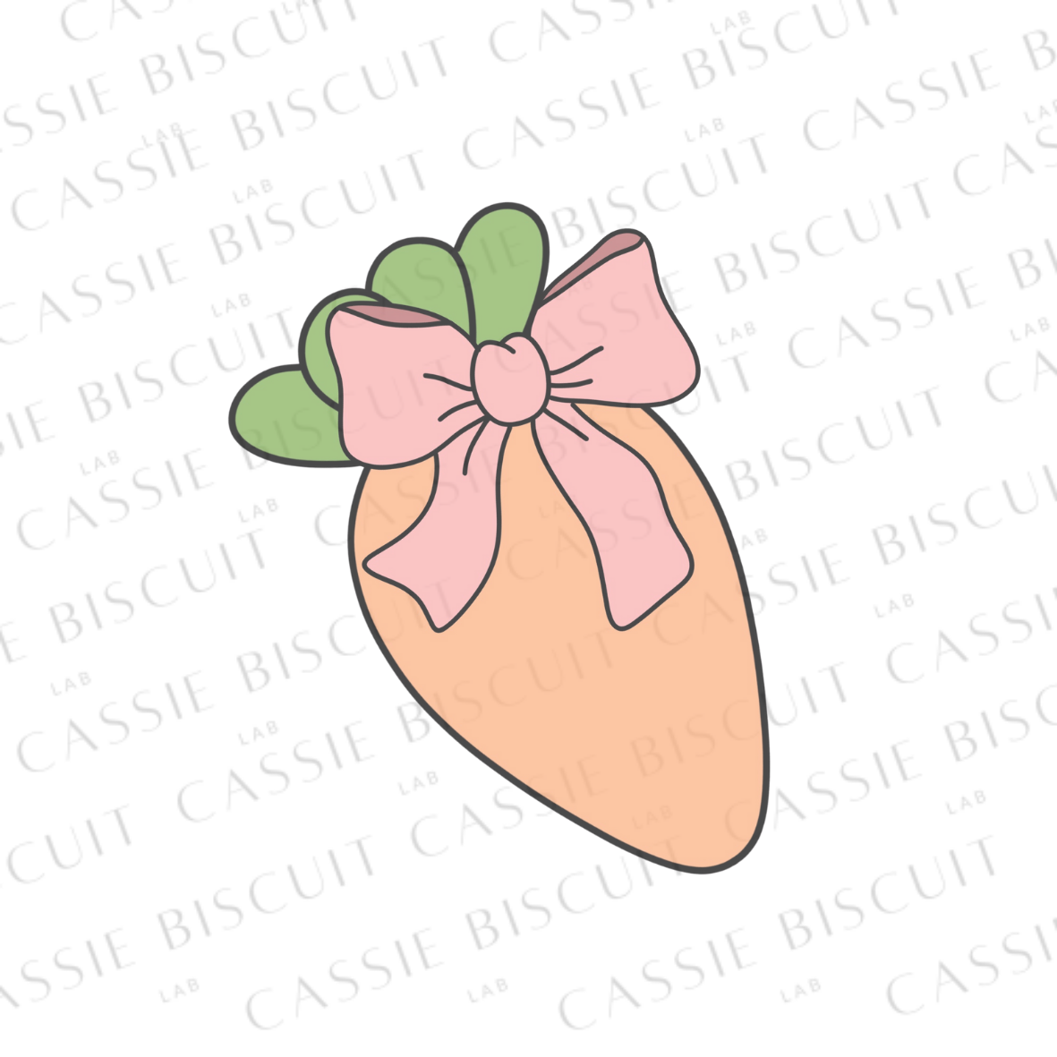 Cookie Cutter - Coquette Carrot