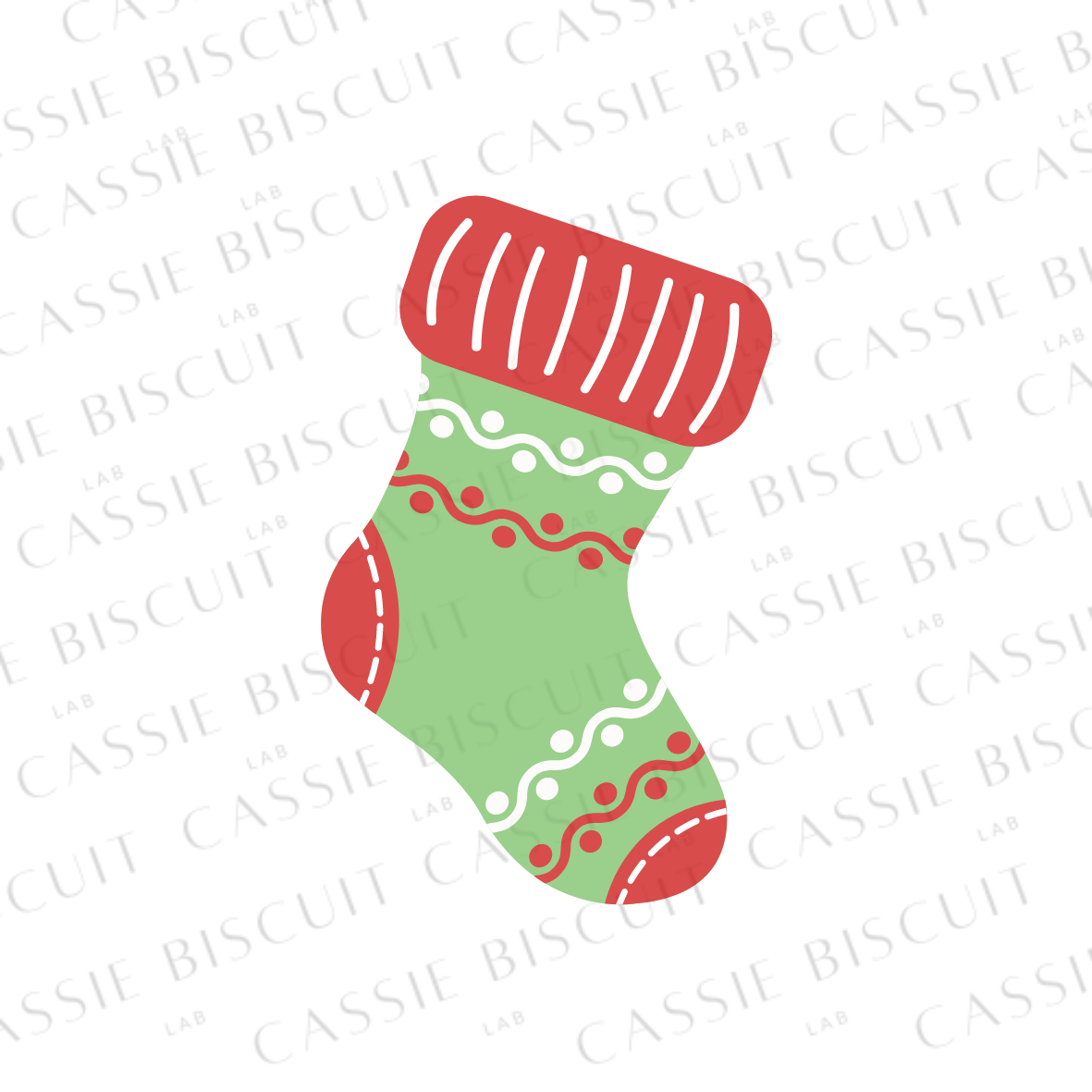 Emporte-Pièce -  Chaussette Noël