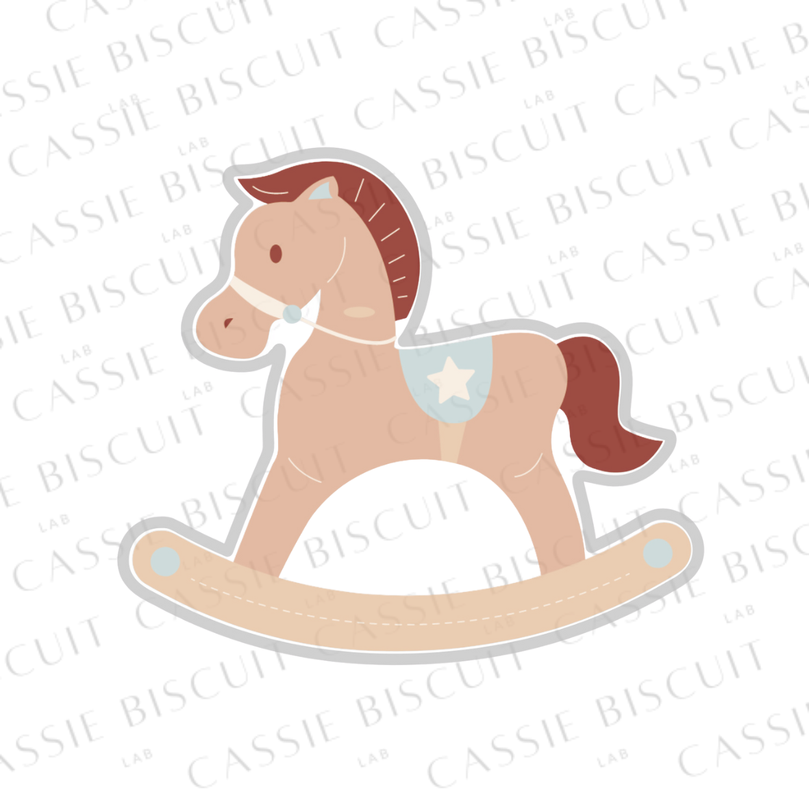 Emporte-Pièce - Cheval à bascule
