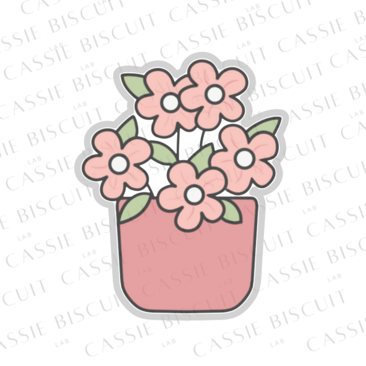 Emporte-Pièce - Cinq Fleurs Vase