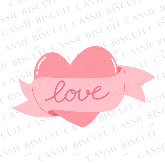 Emporte-Pièce -  Coeur Pancarte