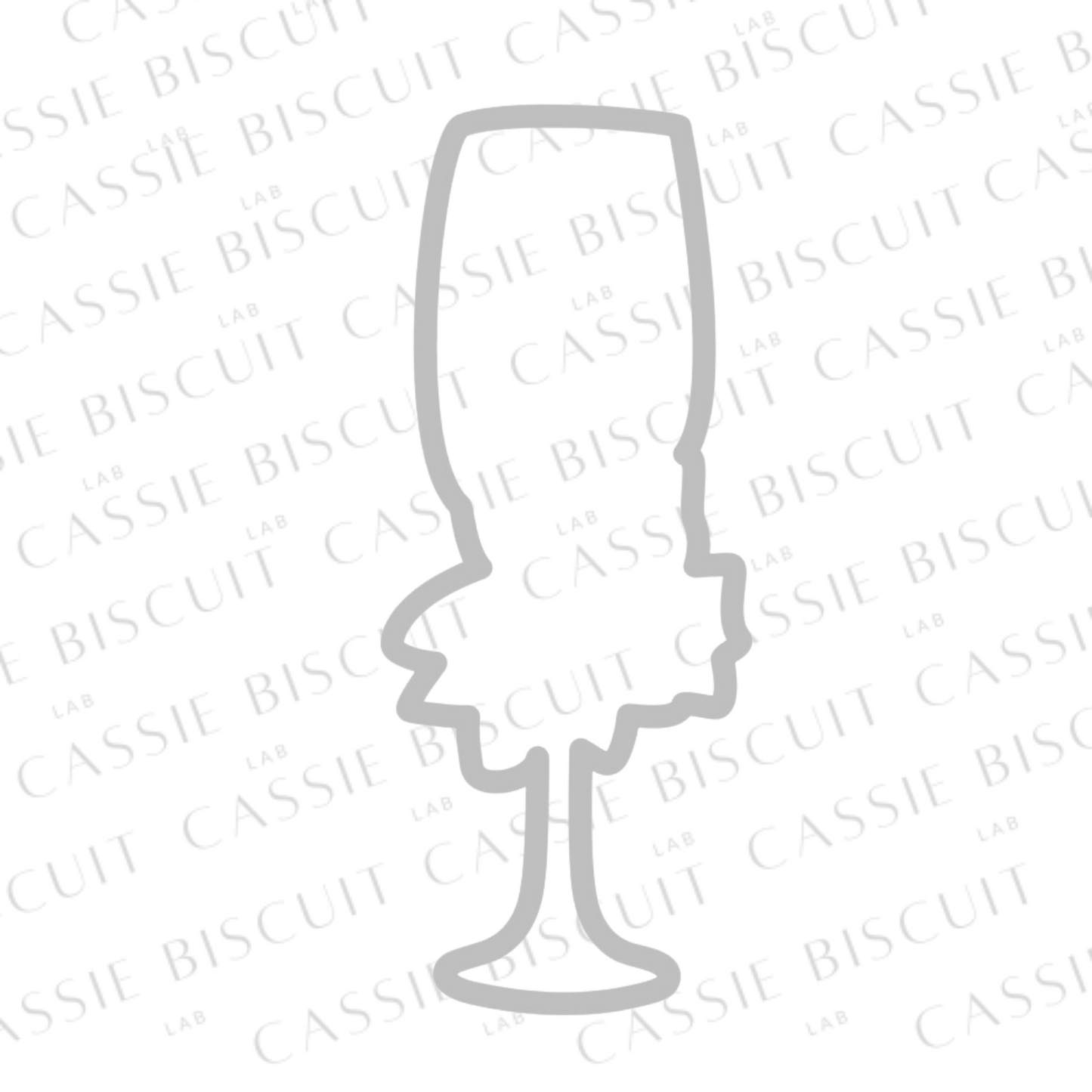 Emporte-Pièce -  Coupe de champagne fleur