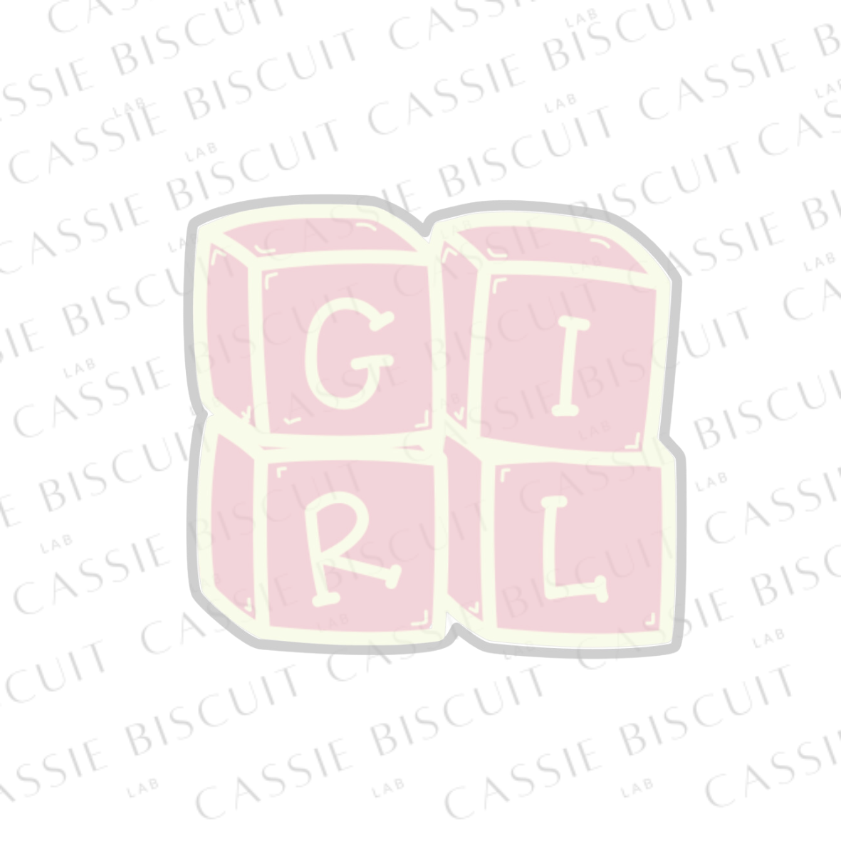 Emporte-Pièce - Cubes GIRL