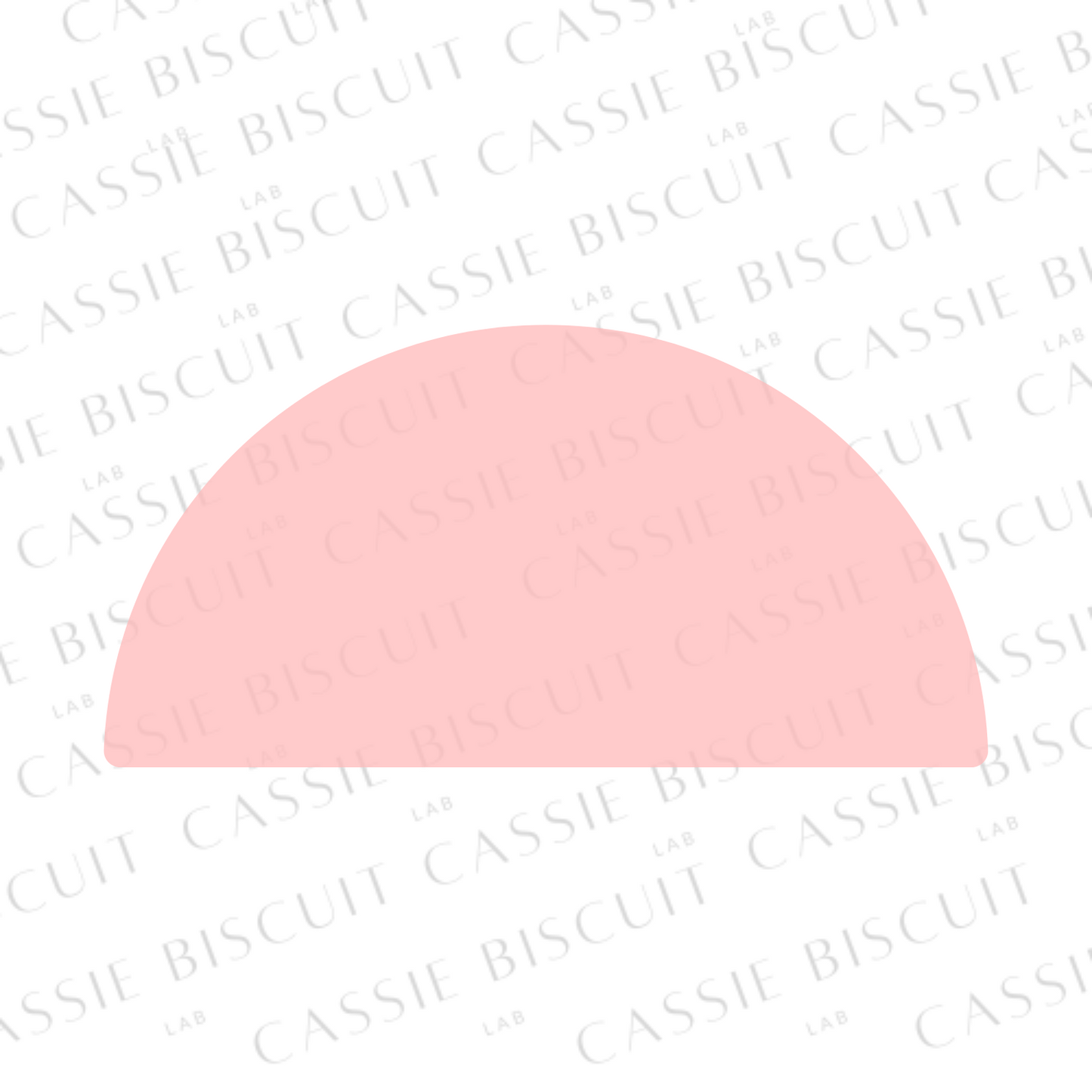 Emporte-Pièce -  Demi Cercle