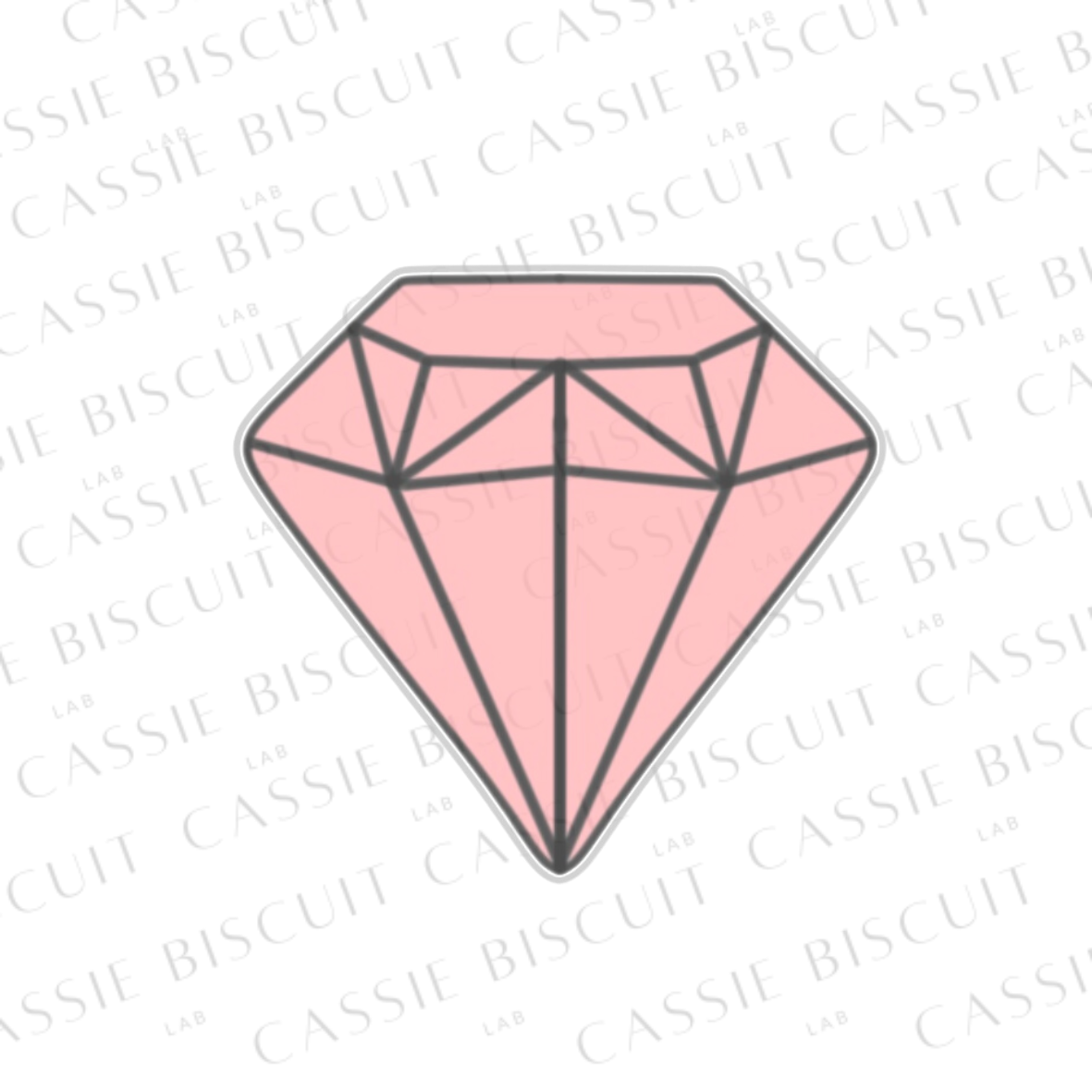 Emporte-Pièce -  Diamant Rose