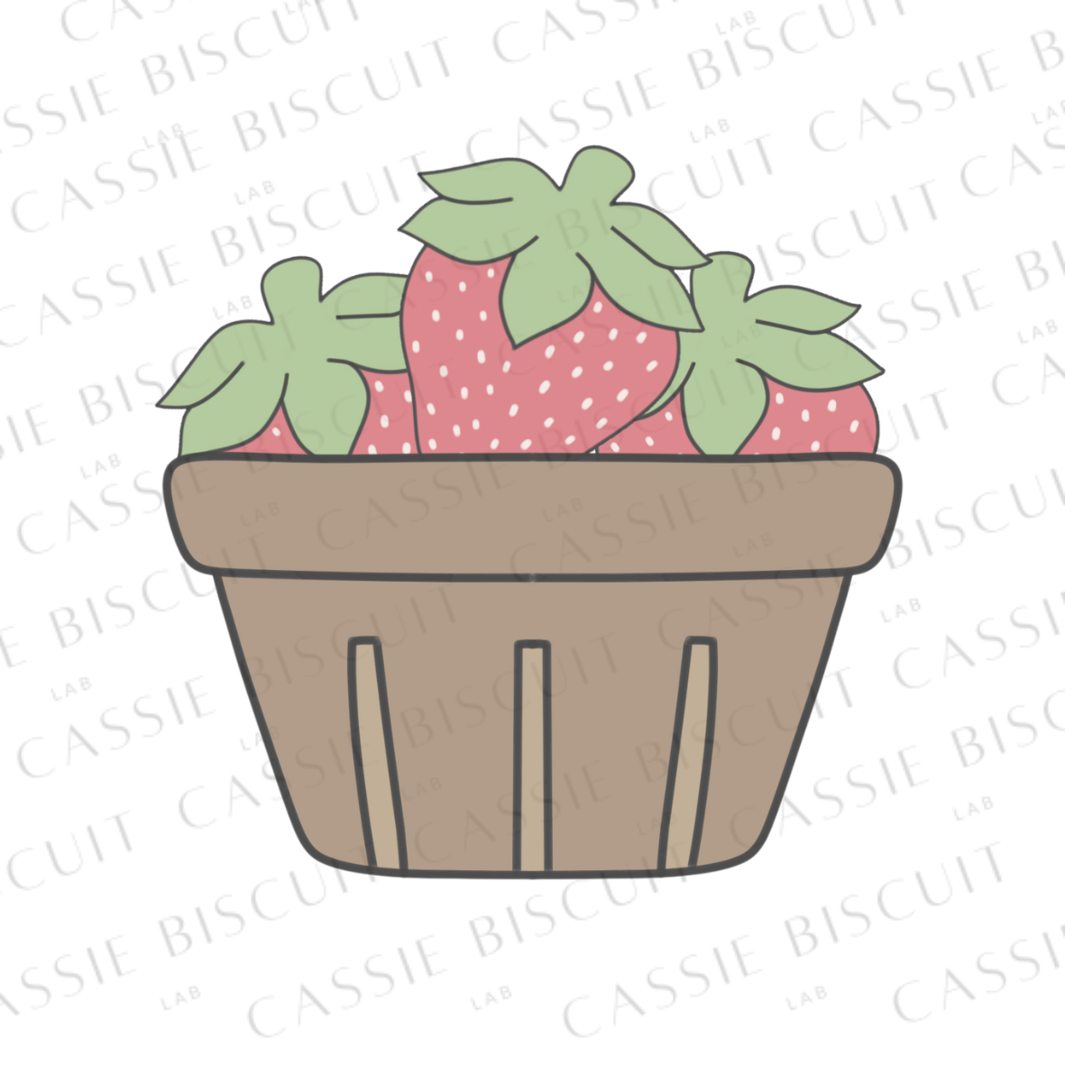 Emporte-Pièce - Barquette Fraises