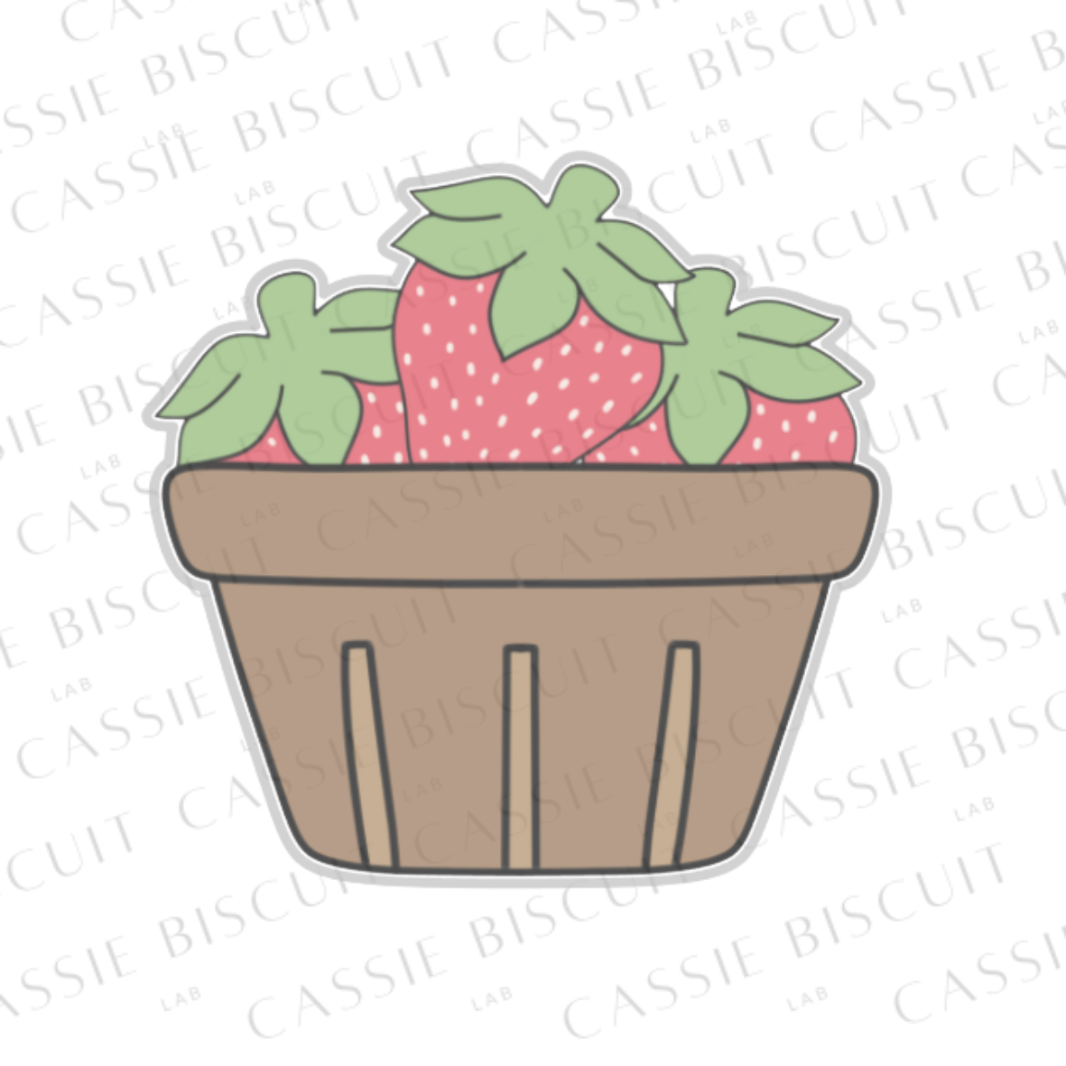 Emporte-Pièce - Barquette Fraises