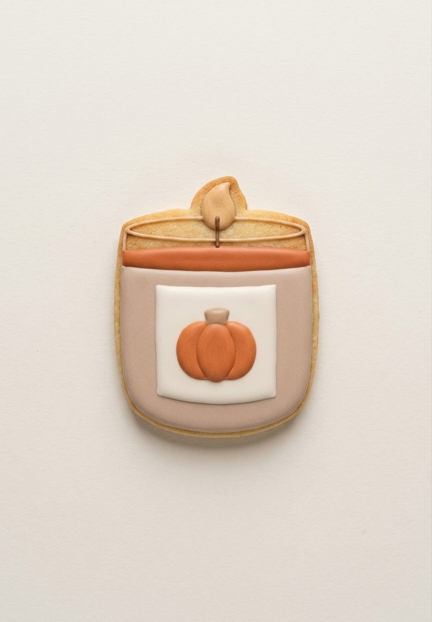 Emporte-Pièce - Bougie Citrouille