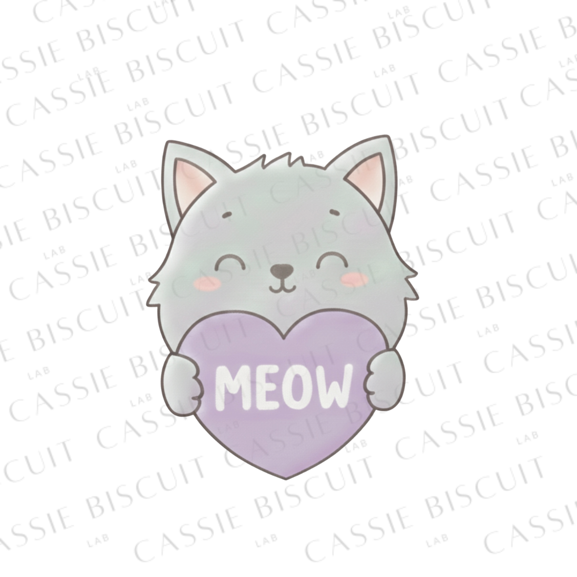 Emporte-Pièce - Chat Coeur