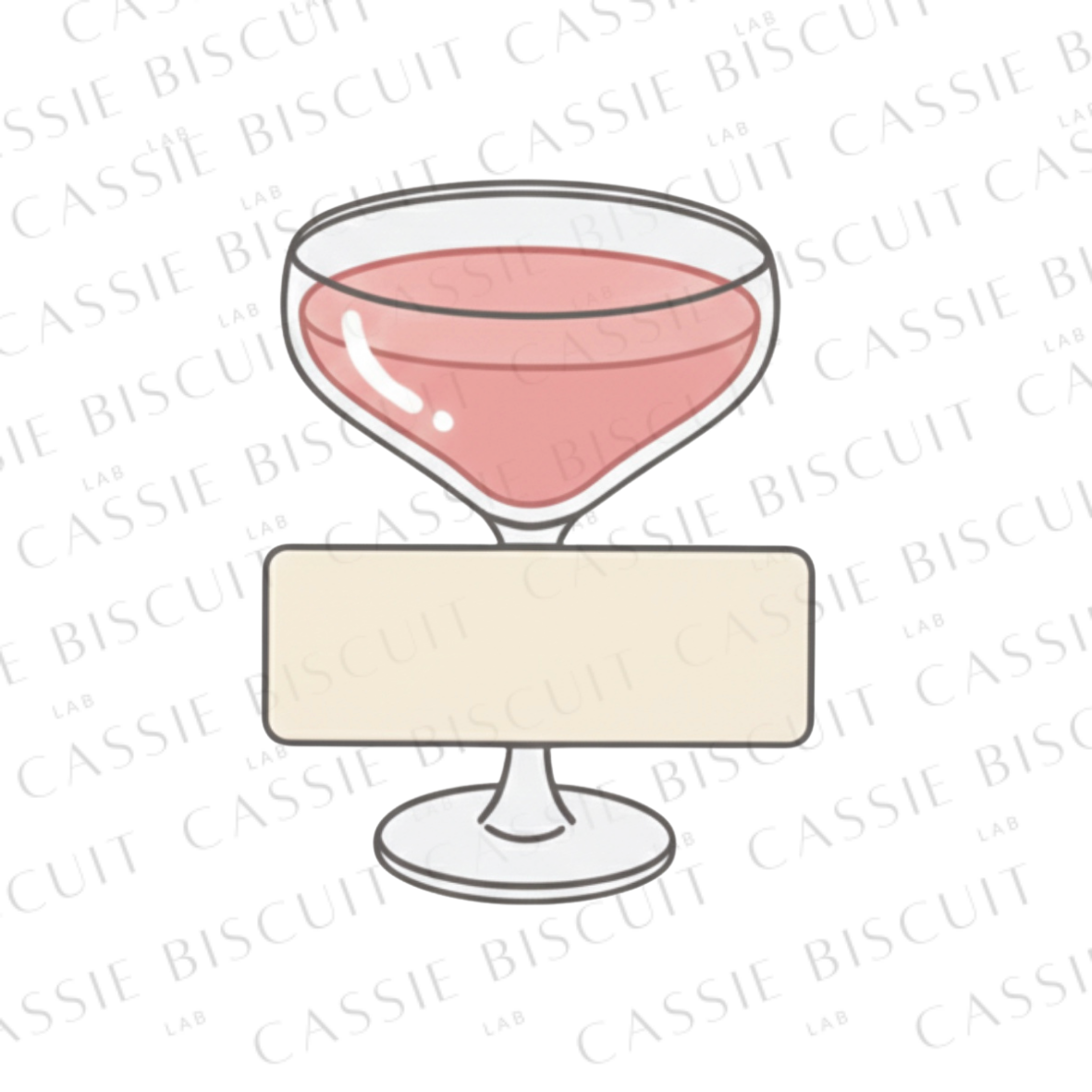 Cookie Cutter - Cocktail Sign