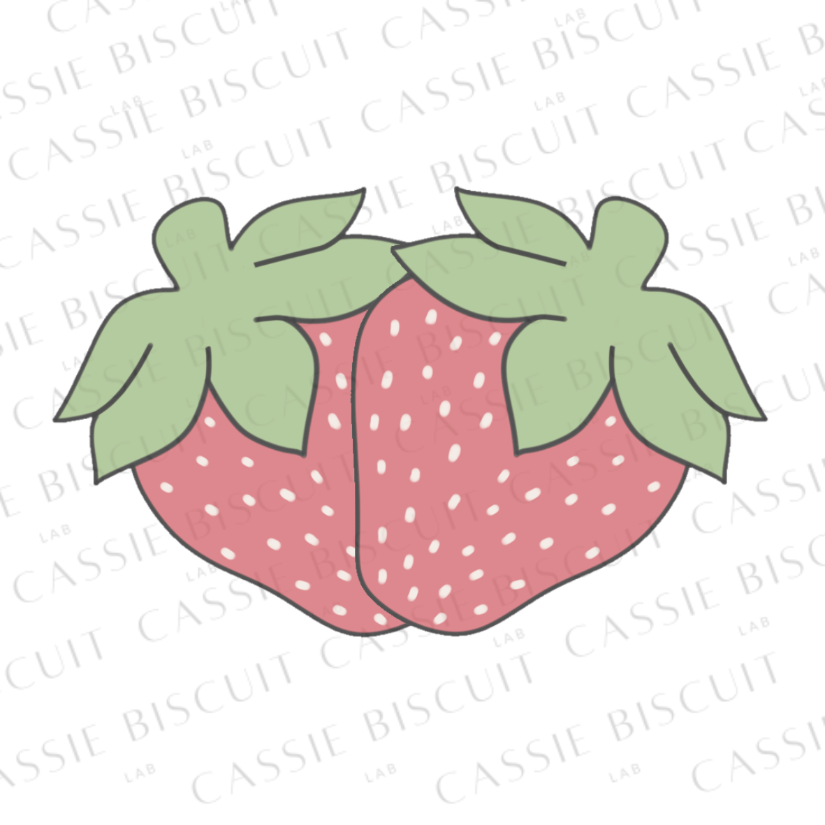 Emporte-Pièce - Deux Fraises