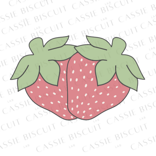 Emporte-Pièce - Deux Fraises