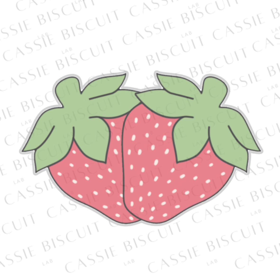 Emporte-Pièce - Deux Fraises