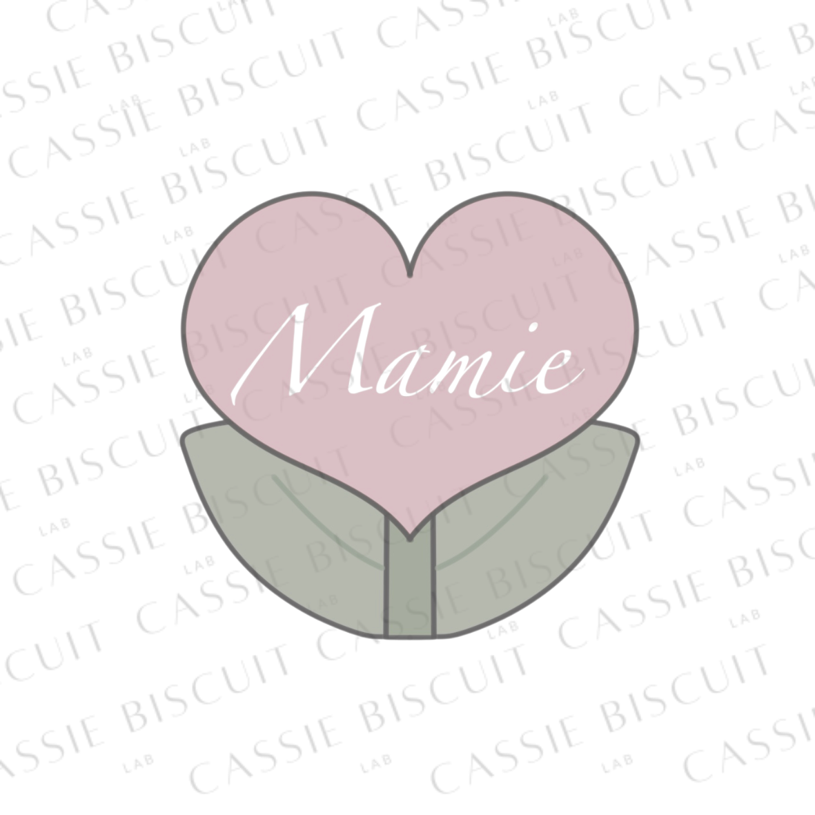 Emporte-Pièce - Fleur en Coeur