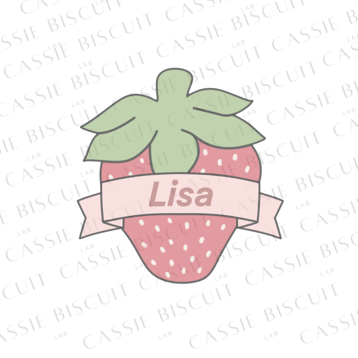 Emporte-Pièce - Fraise Banderole