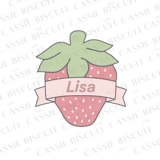 Emporte-Pièce - Fraise Banderole