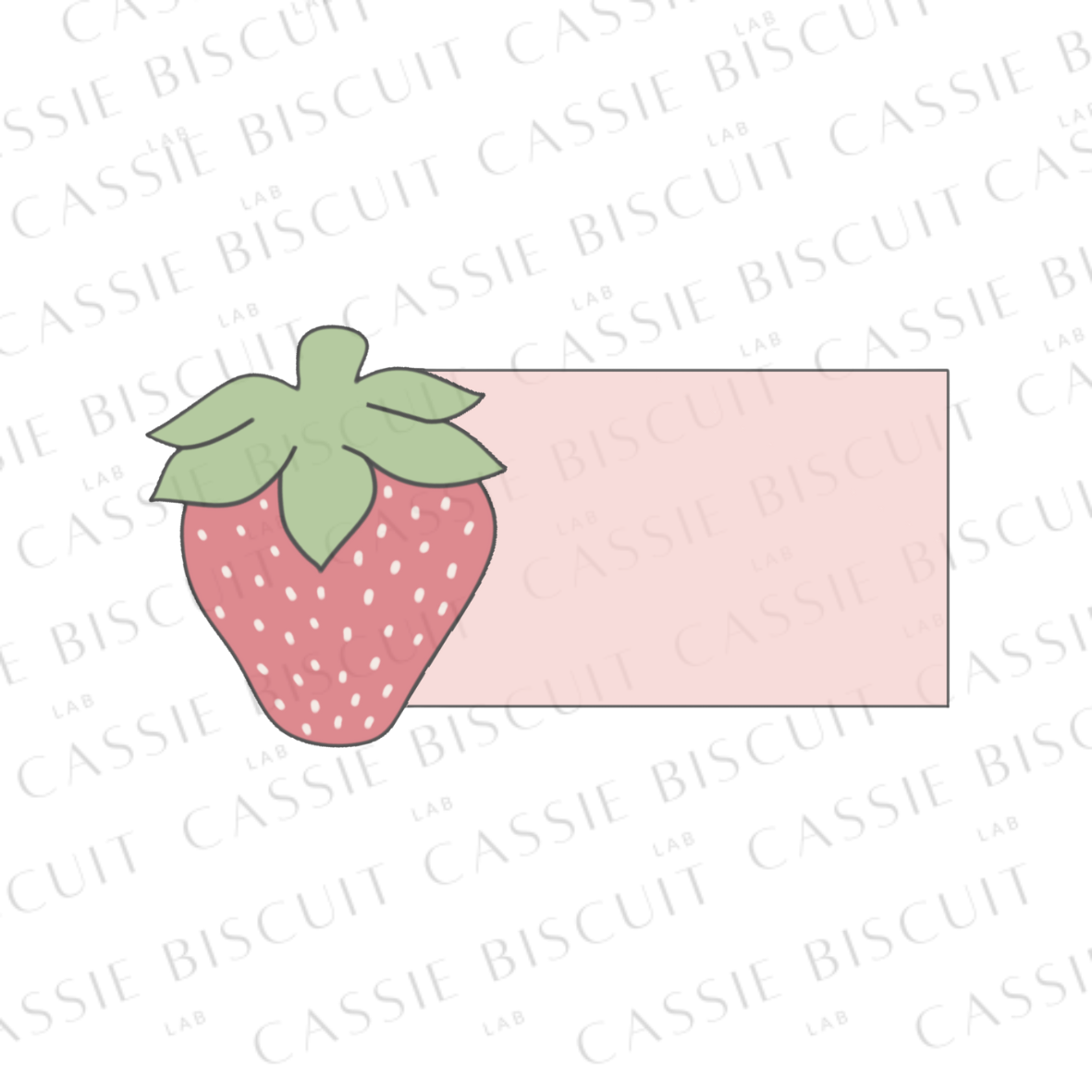 Emporte-Pièce - Fraise Pancarte