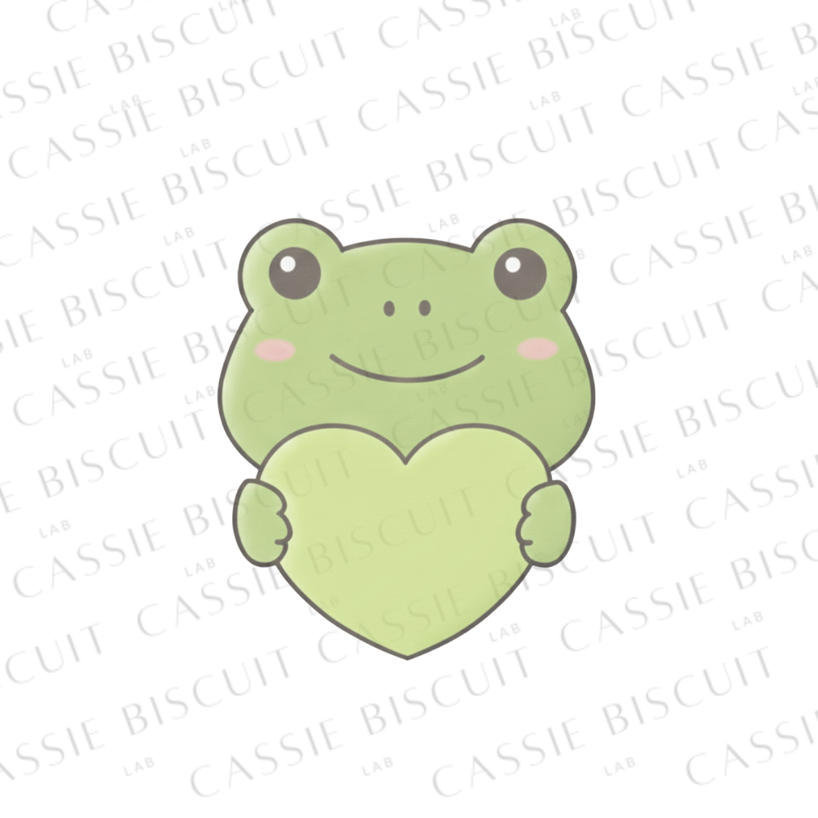 Heart Frog Cookie Cutter