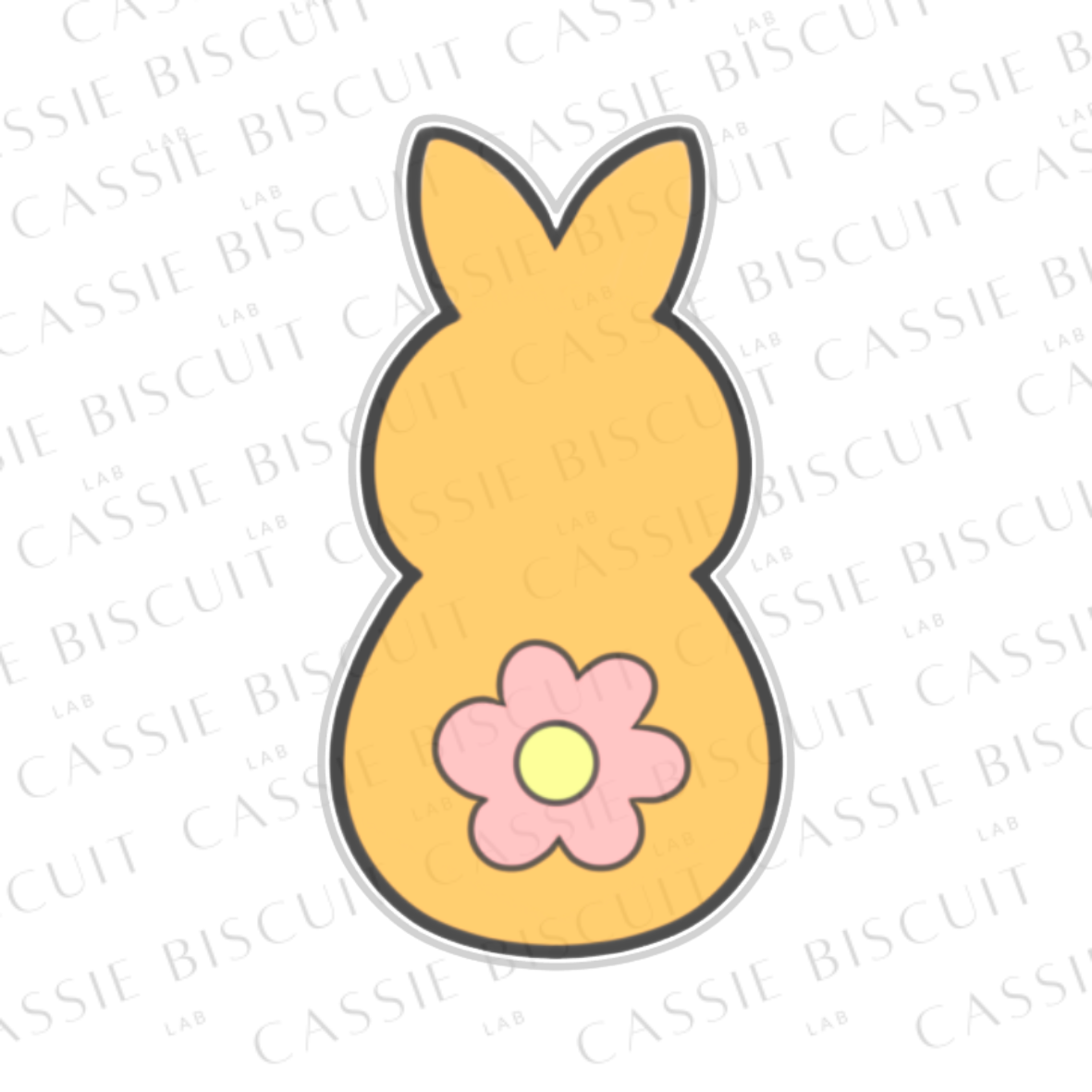 Emporte-Pièce - Lapin Dos