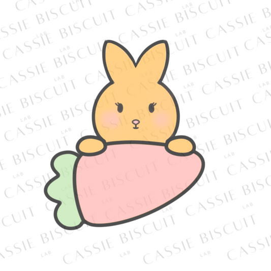 Emporte-Pièce - Lapin Orange Carotte