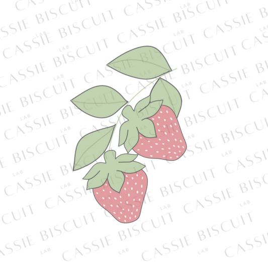 Emporte-Pièce - Branche Fraises