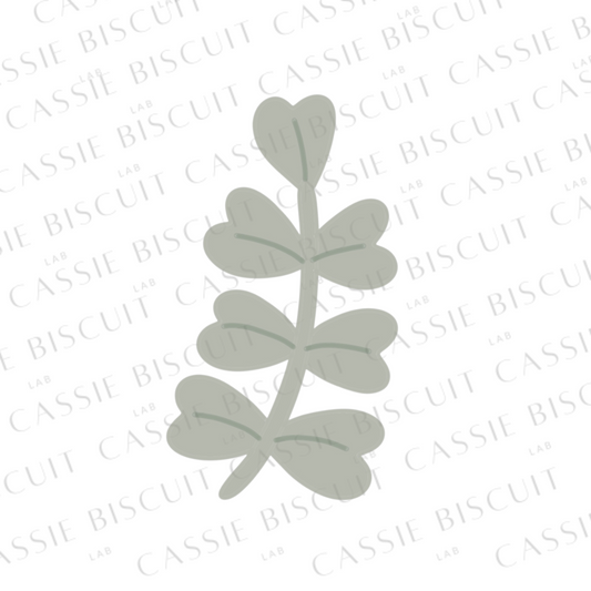 Emporte-Pièce - Branche Feuille Coeur