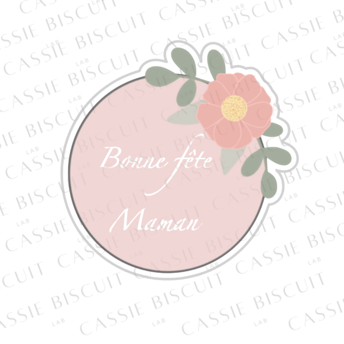 Emporte-Pièce - Cercle Fleur