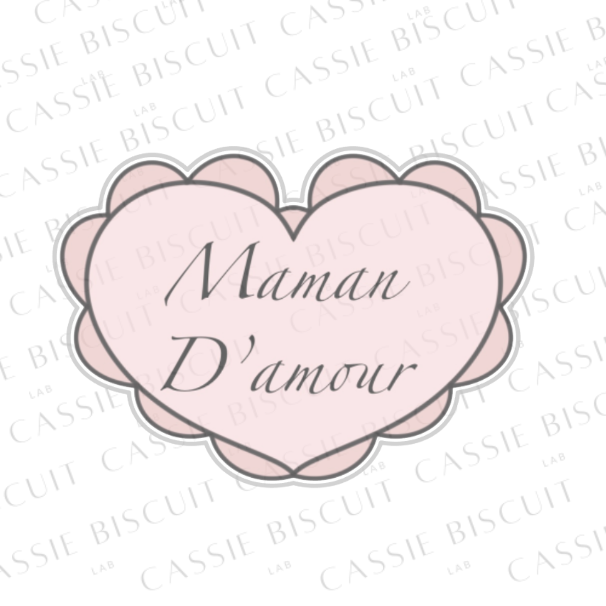 Emporte-Pièce - Coeur Dentelle