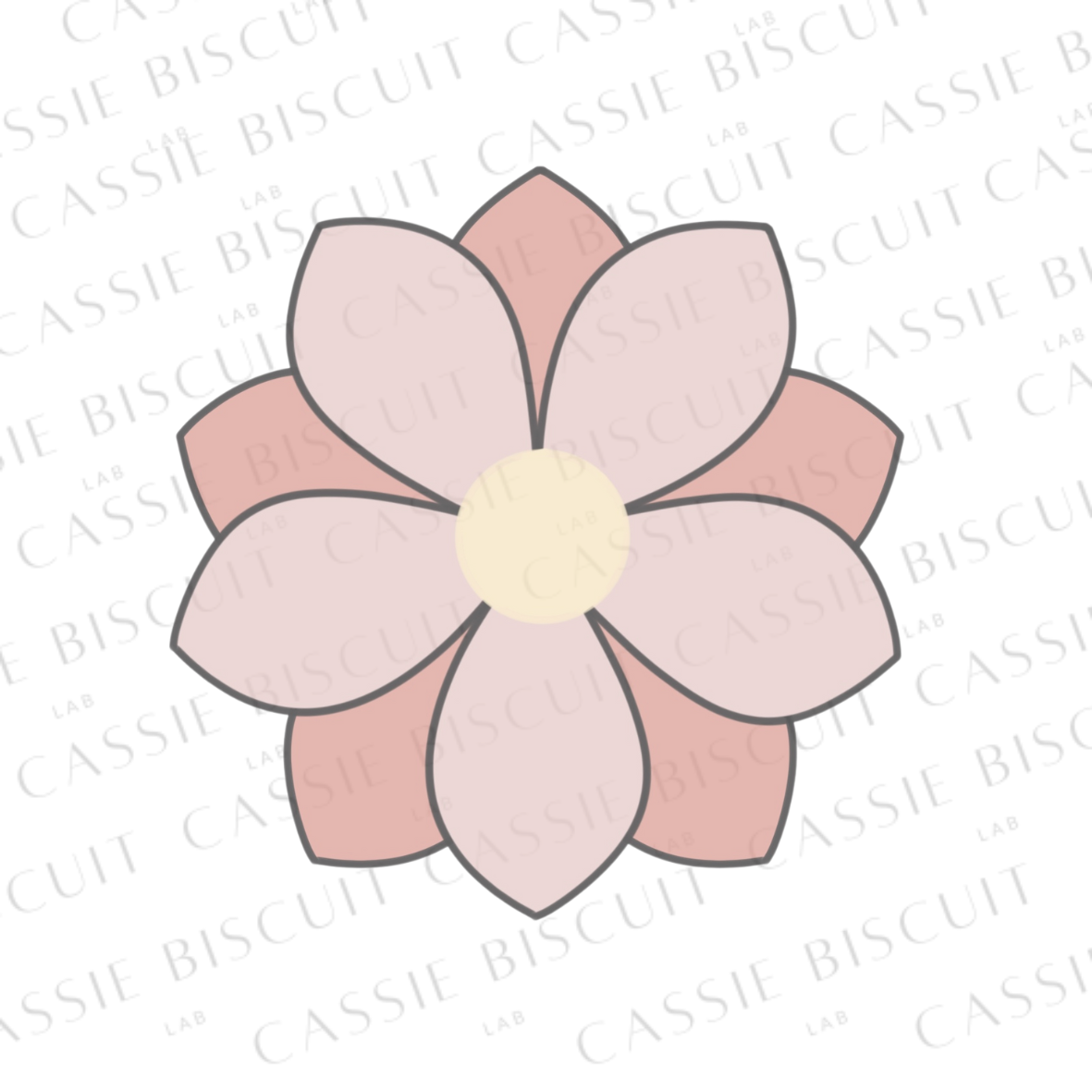 Emporte-Pièce - Fleur 10 pétales