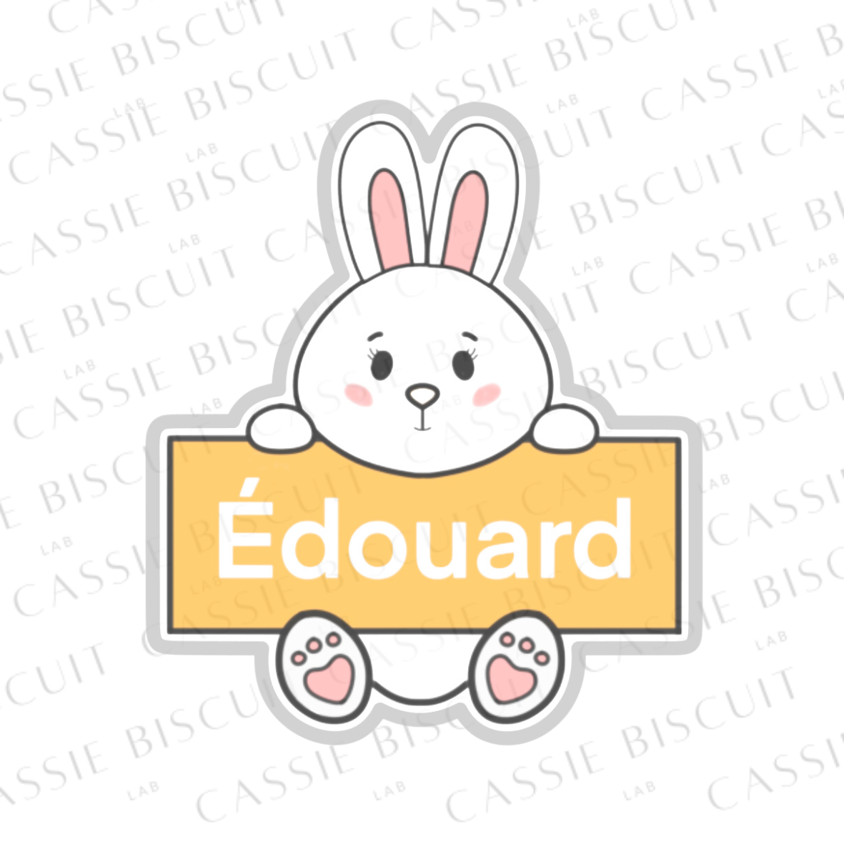 Emporte-Pièce - Lapin Entier Marque Place