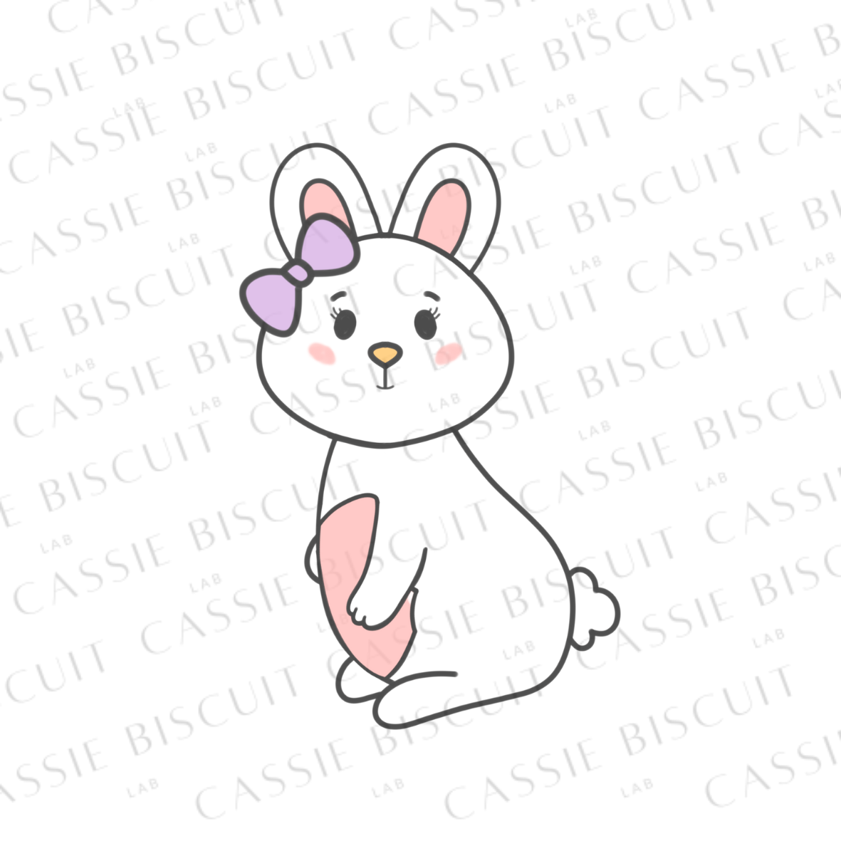 Emporte-Pièce - Lapin Girly