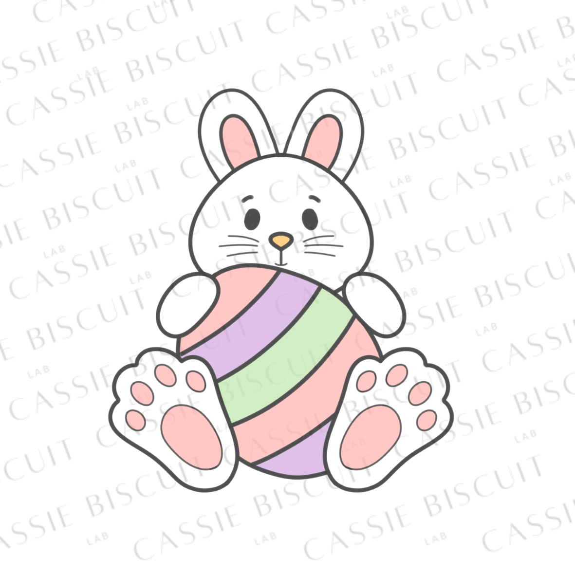 Emporte-Pièce - Lapin Oeuf Pâques