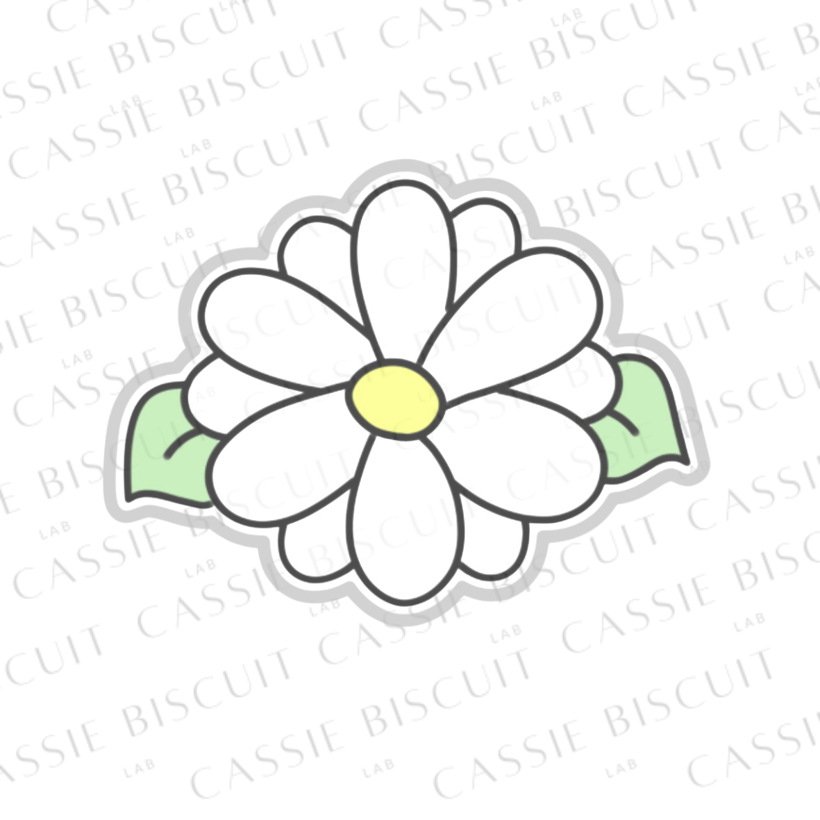 Cookie Cutter - Daisy Two Leaves