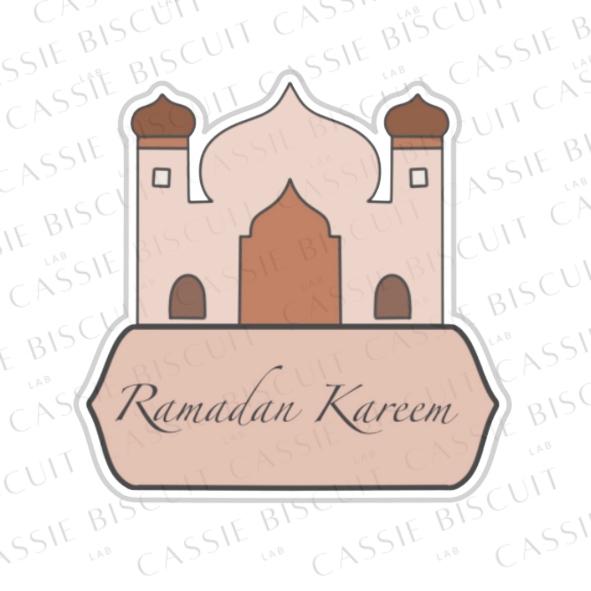 Emporte-Pièce -  Mosquée Pancarte