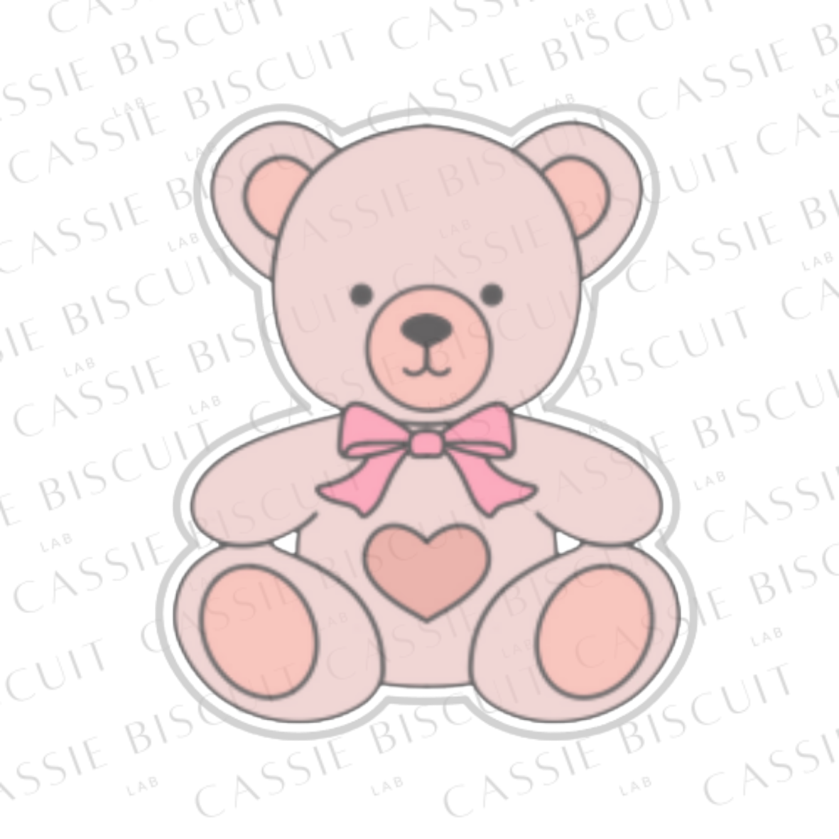 Emporte-Pièce - Nounours Coeur